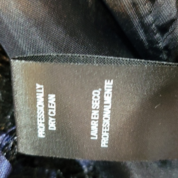 𝅺after Dark navy Blue Spaghetti Straps Gown - Picture 5 of 17